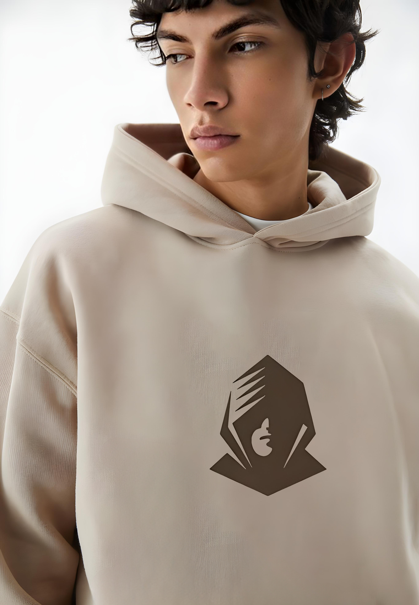 Hoodie with Side Pockets and Drawstring