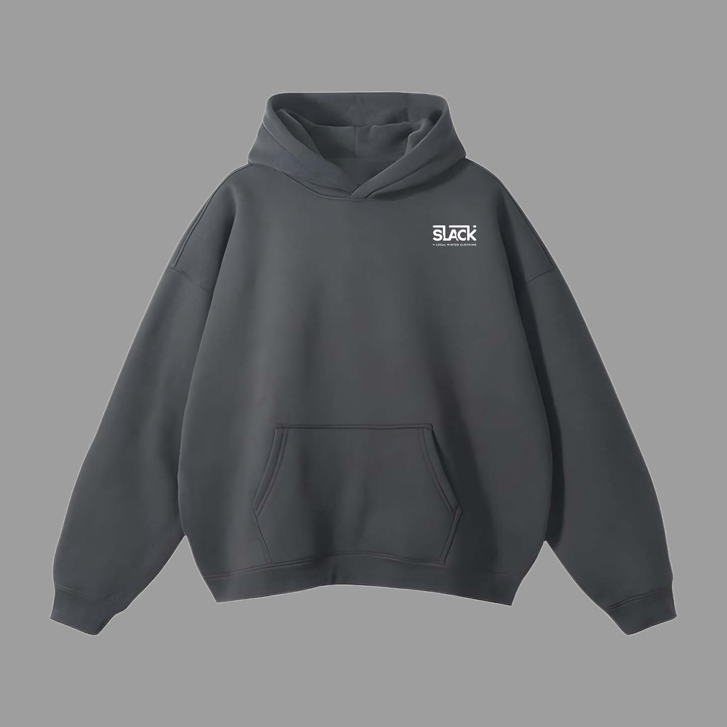 Hoodie with Side Pockets and Drawstring