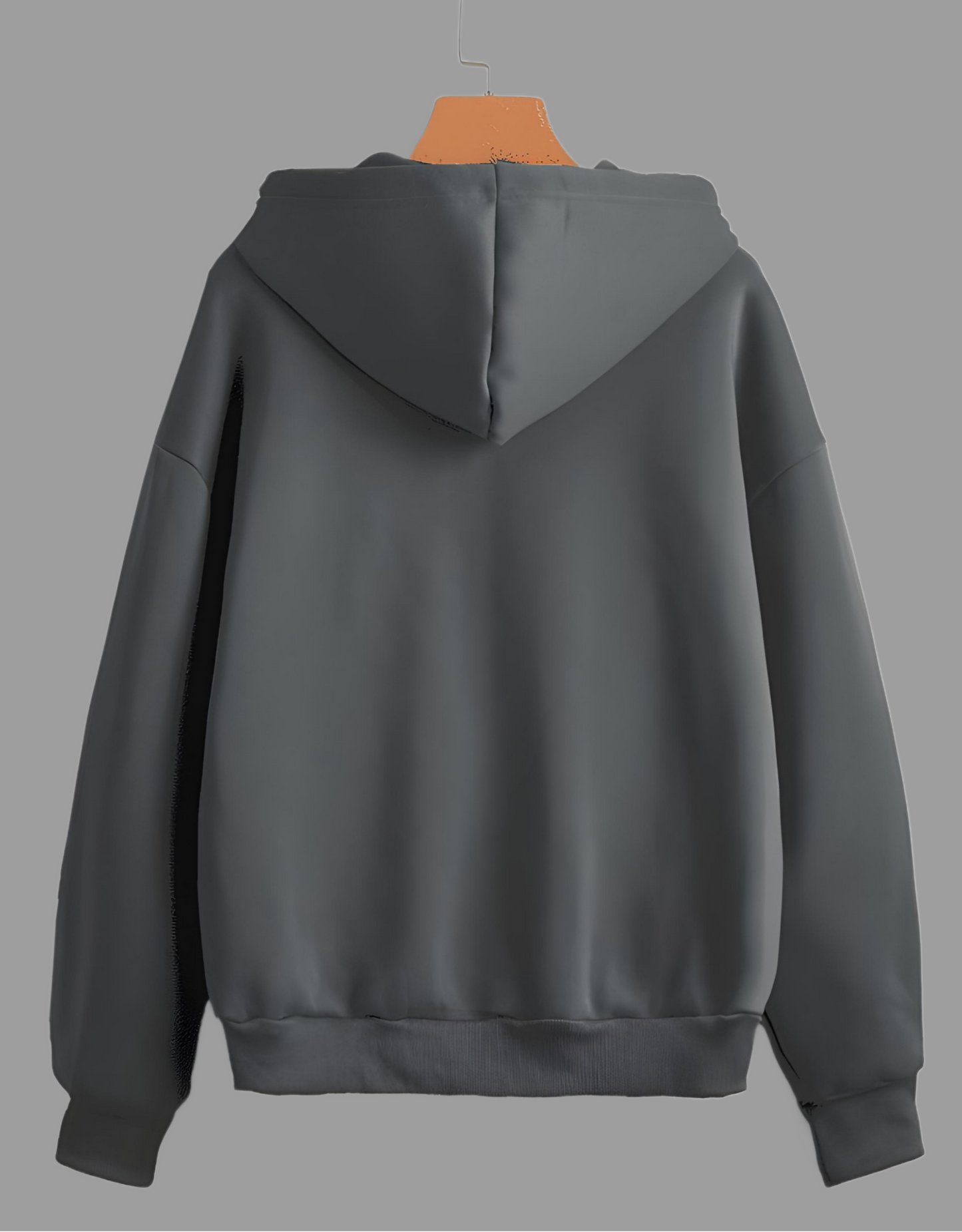 Hoodie with Side Pockets and Drawstring