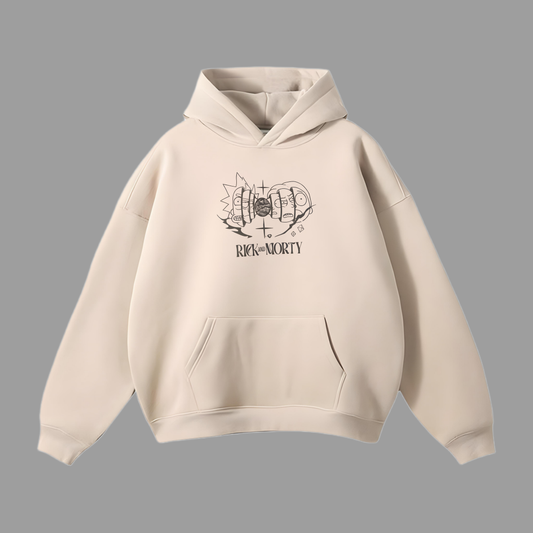 Hoodie with Side Pockets and Drawstring