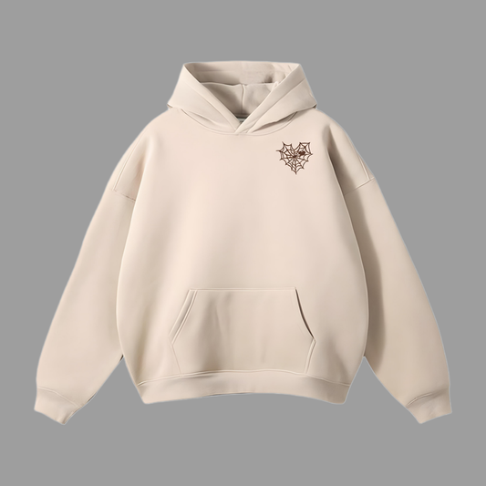 Hoodie with Side Pockets and Drawstring