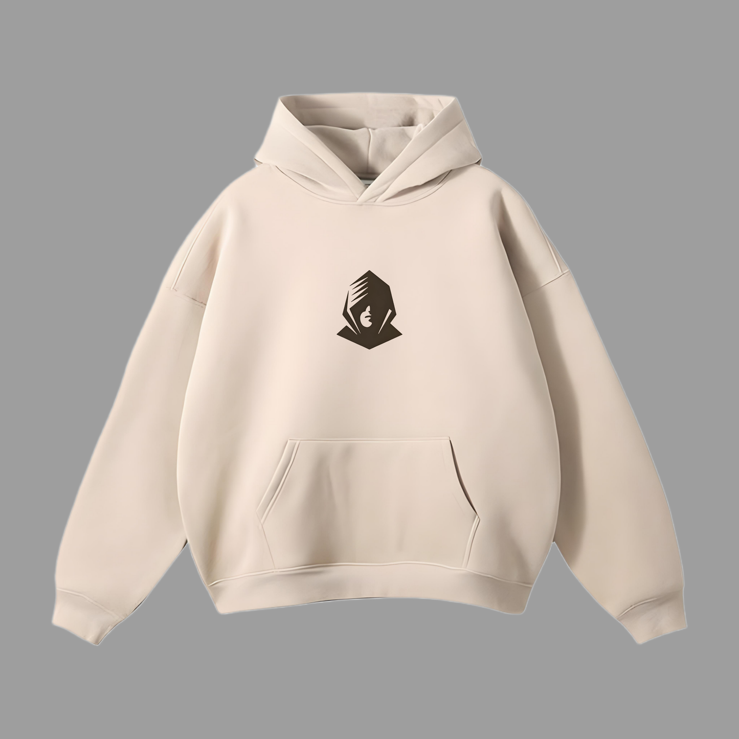 Hoodie with Side Pockets and Drawstring